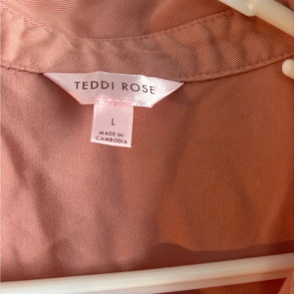 Teddi Rose Tencel shirt dress NWT - Picture 6 of 9